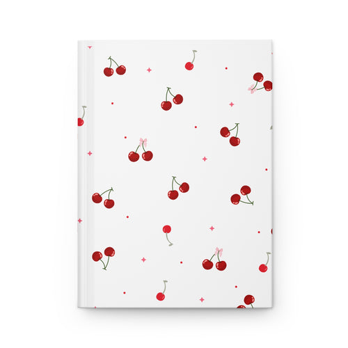 Cherry Hardcover Journal