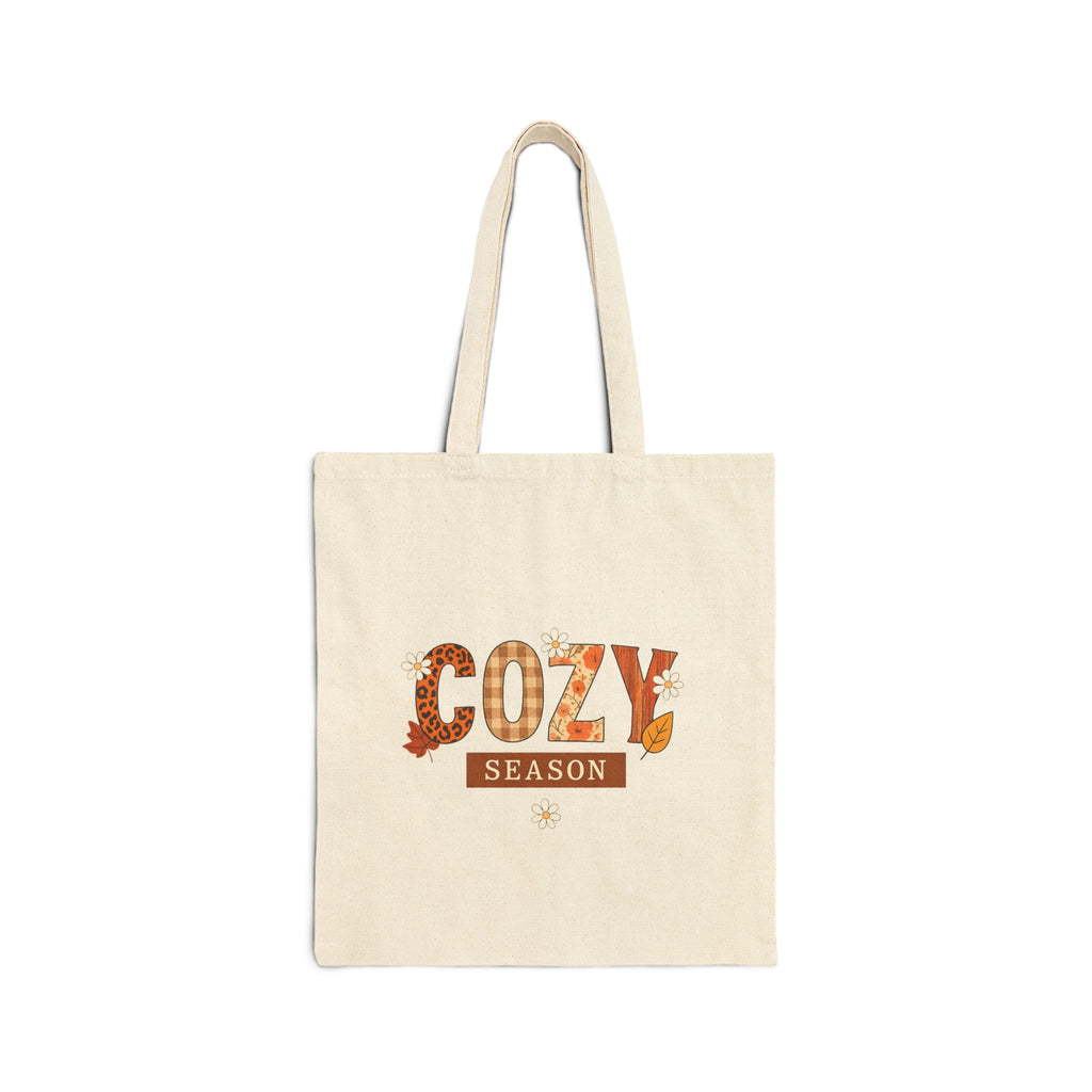 Cozy Season Cotton Canvas Tote Bag