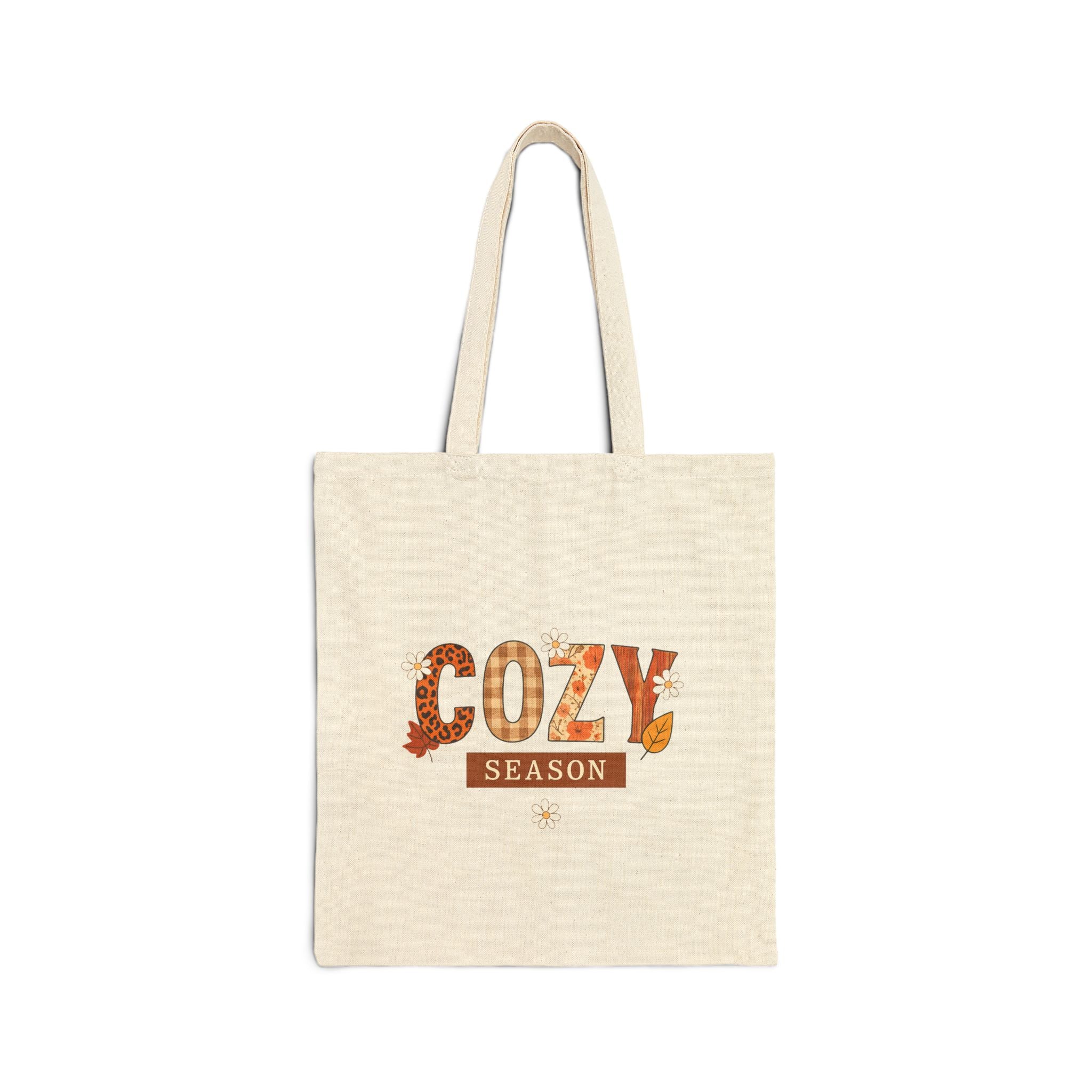 Cozy Season Cotton Canvas Tote Bag