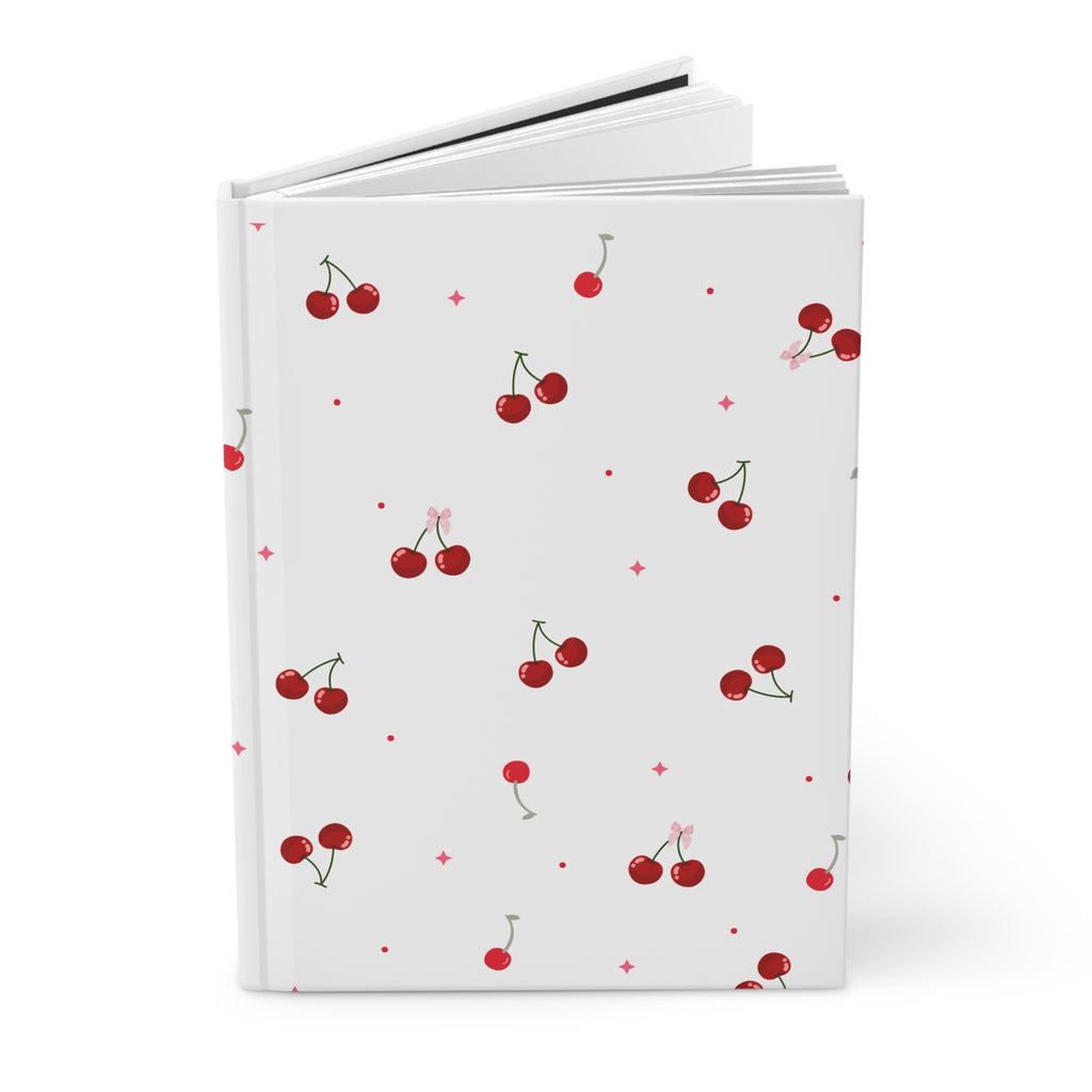 Cherry Hardcover Journal