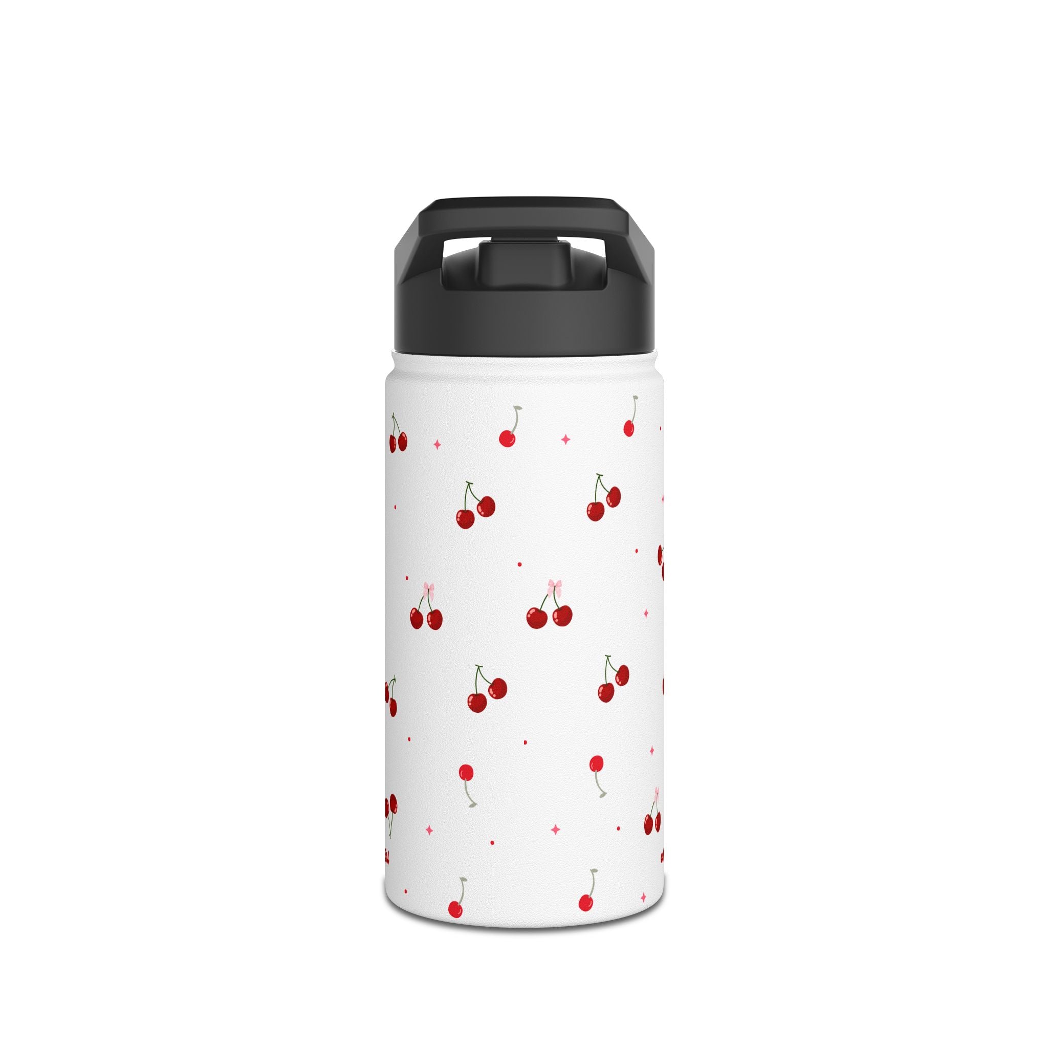 Cherry Stainless Steel Water Bottle